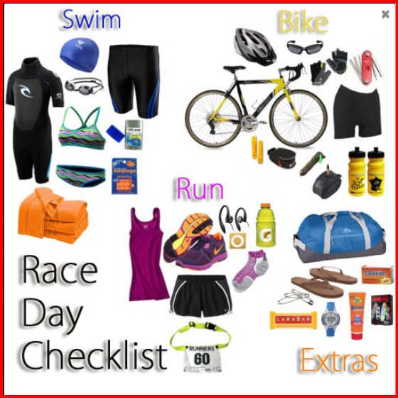 accessories on raceday